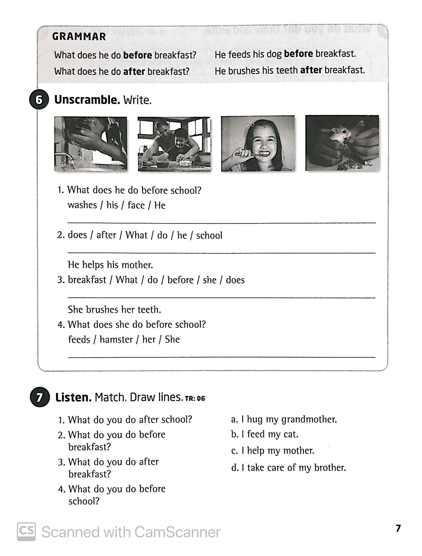 our world ame 3 workbook - Ảnh 10