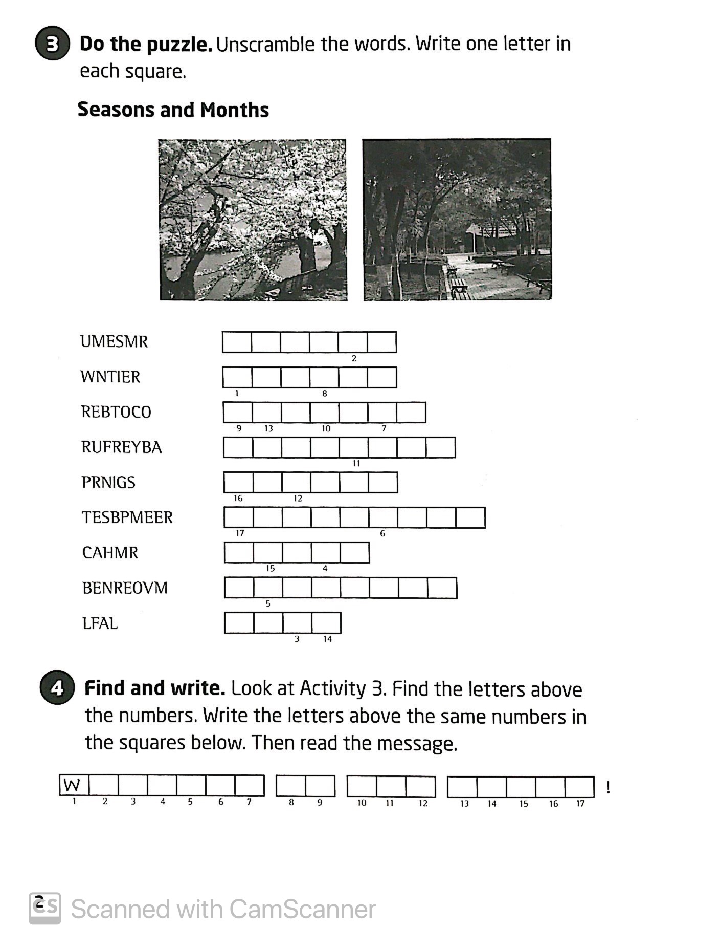 our world ame 3 workbook - Ảnh 5