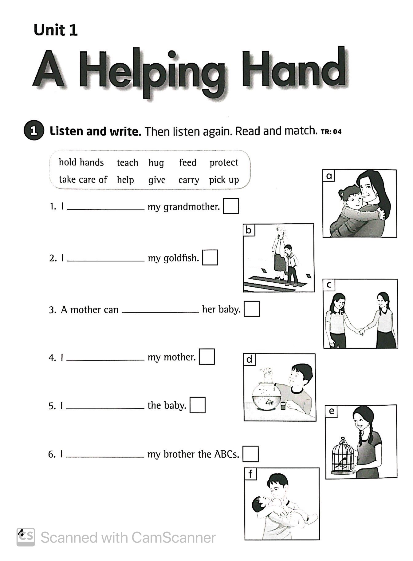 our world ame 3 workbook - Ảnh 7