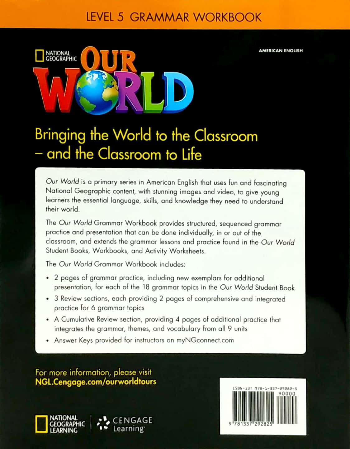 our world ame 5 grammar workbook - Ảnh 11
