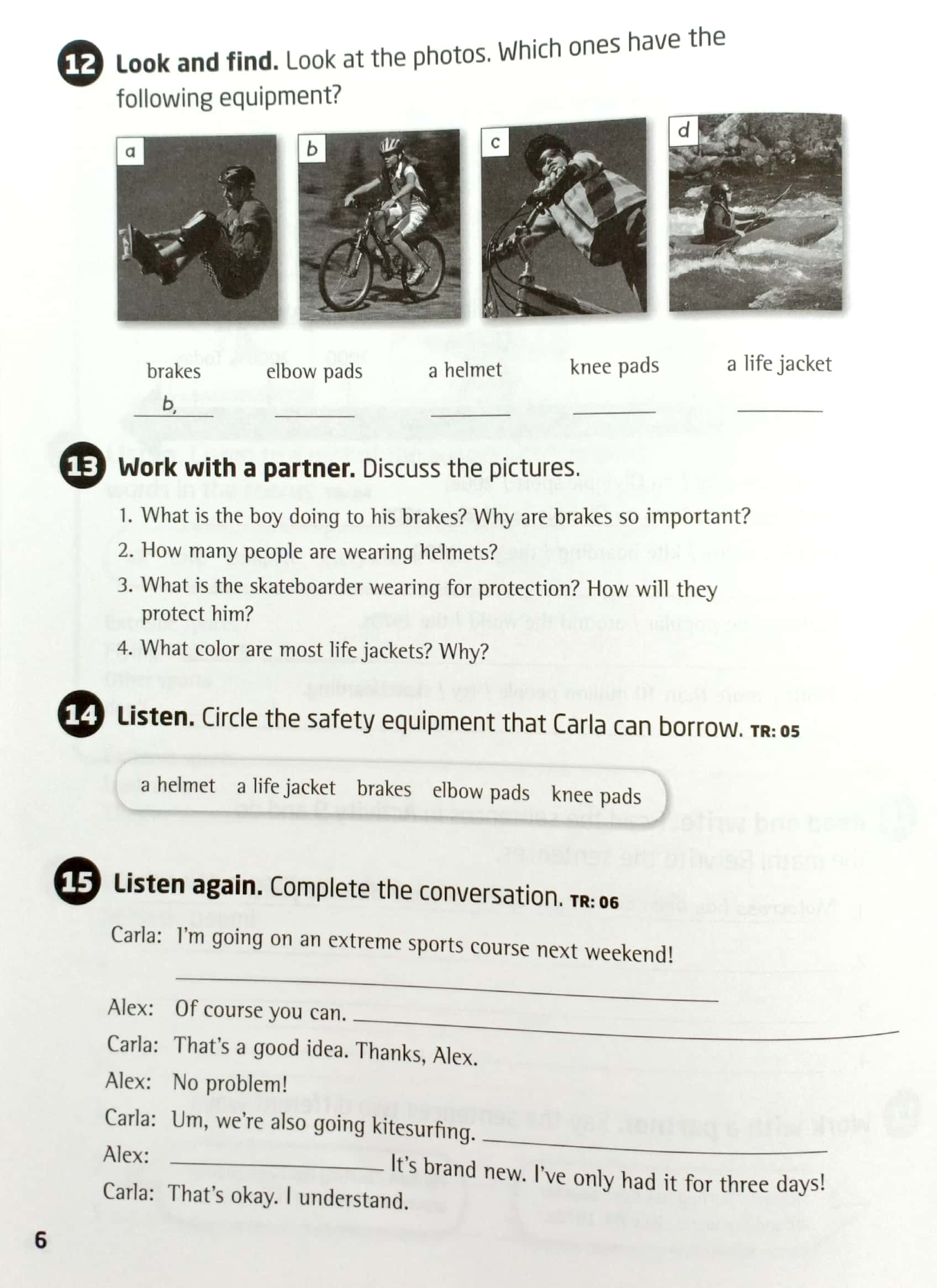 our world ame 6 workbook - Ảnh 8