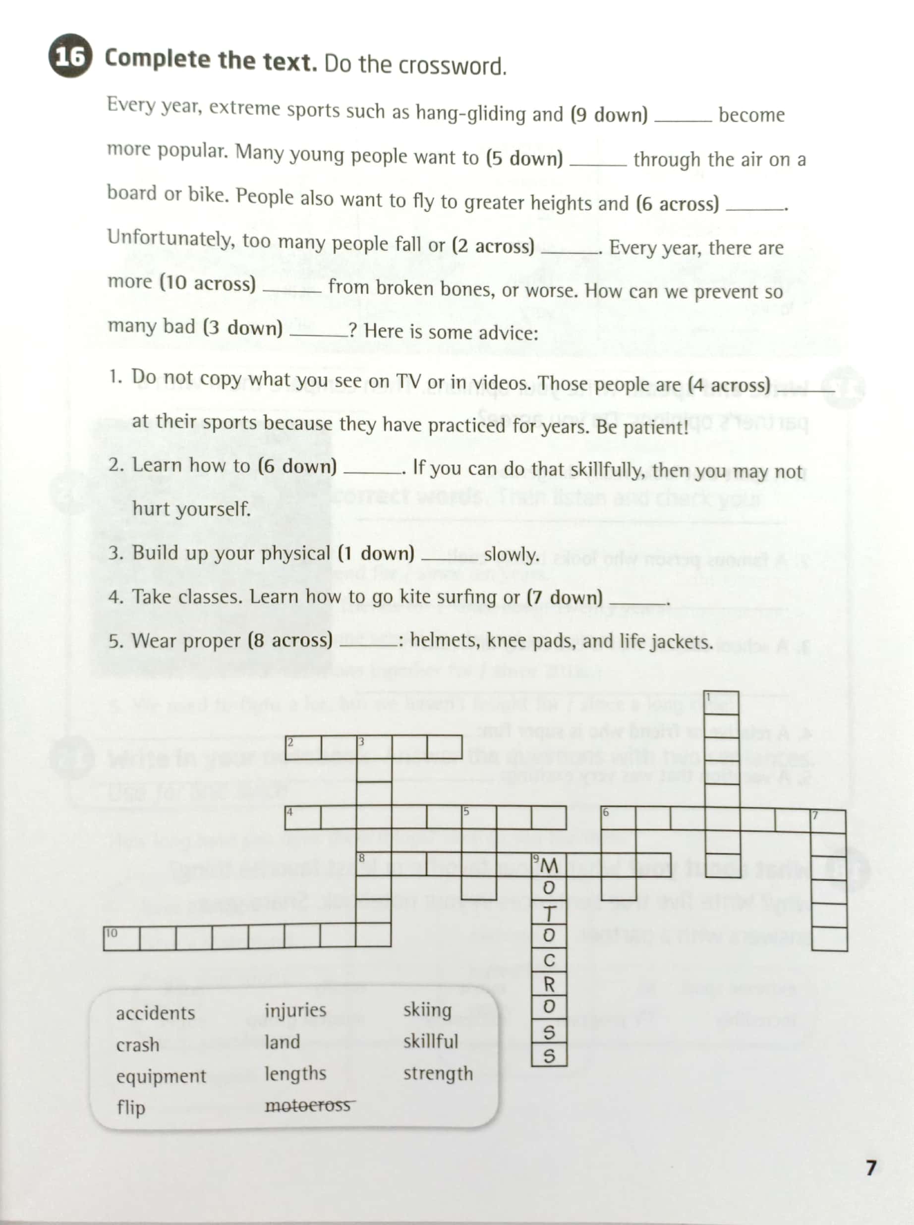 our world ame 6 workbook - Ảnh 9