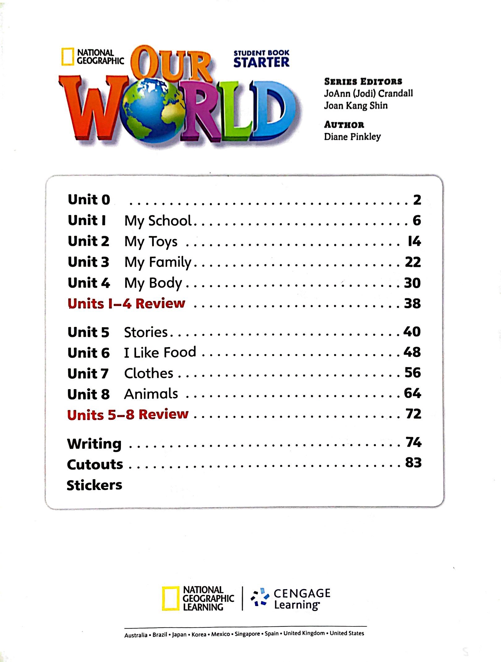 our world starter: american english - Ảnh 4