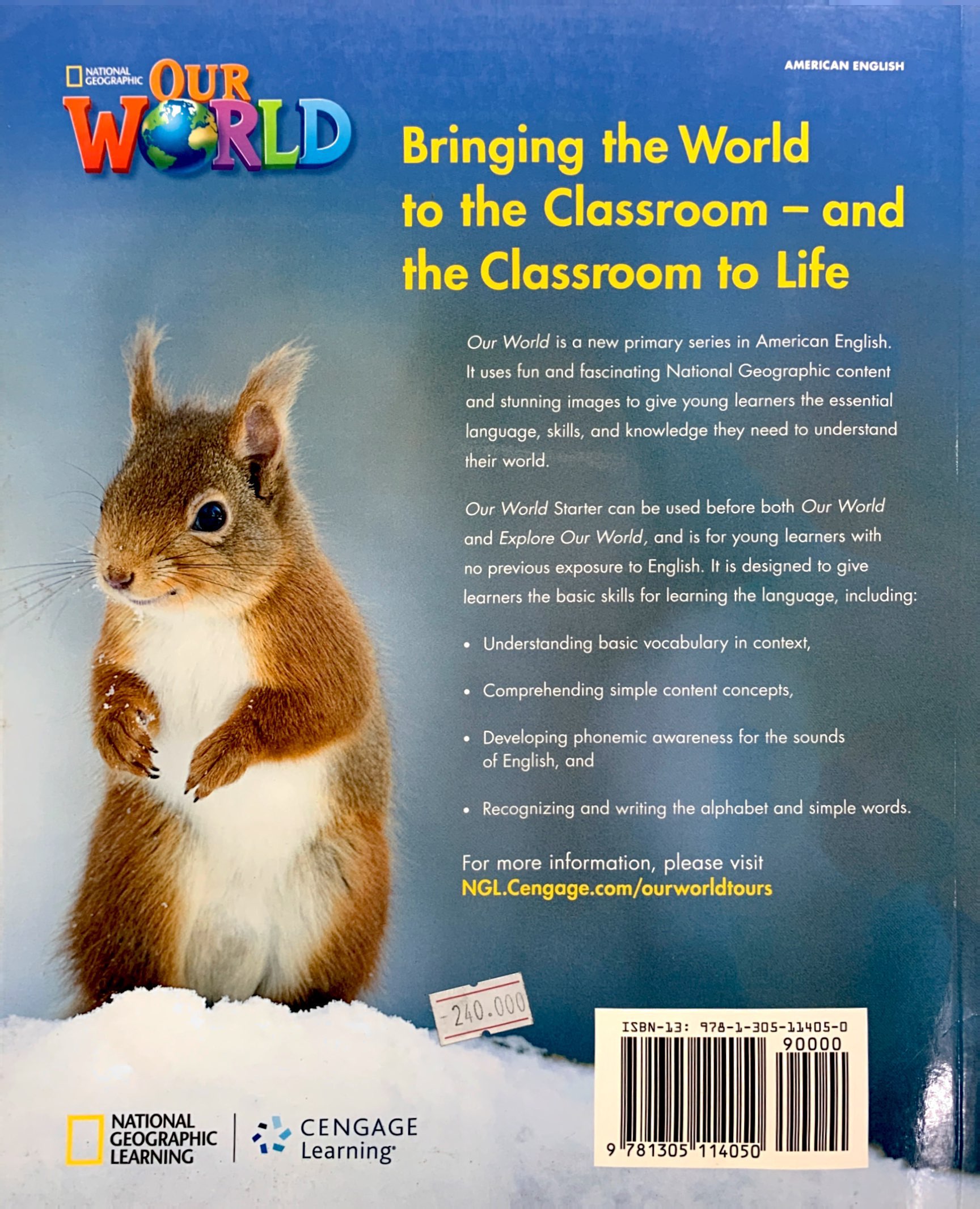 our world starter: american english - Ảnh 8