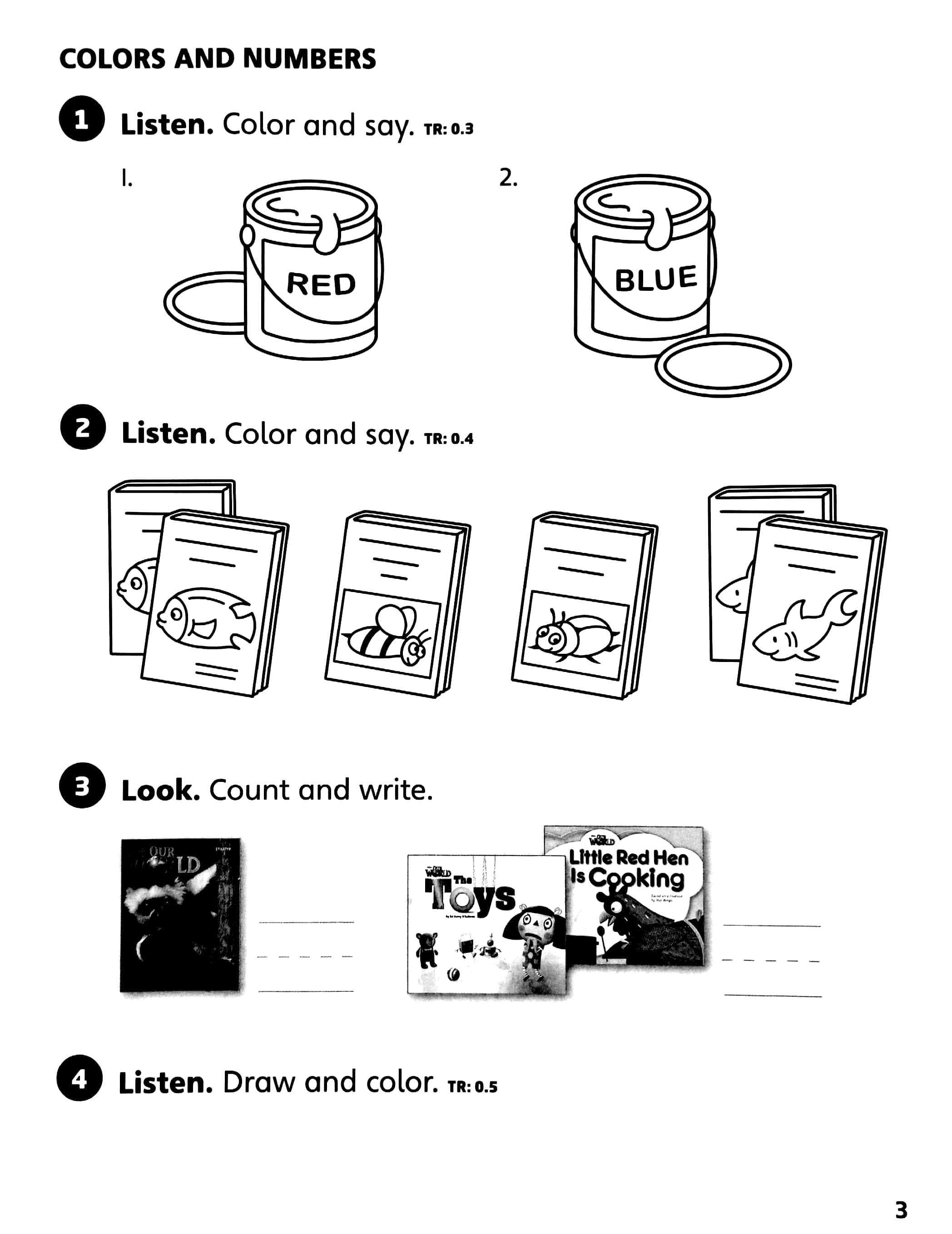 our world starter workbook 2nd edition (american english) - Ảnh 5