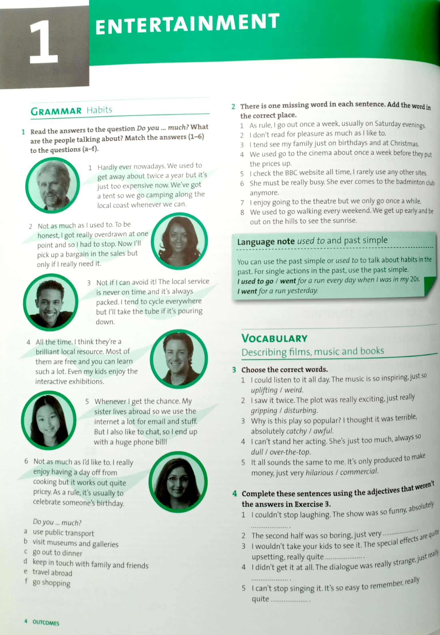 outcomes upper intermediate: workbook - Ảnh 5