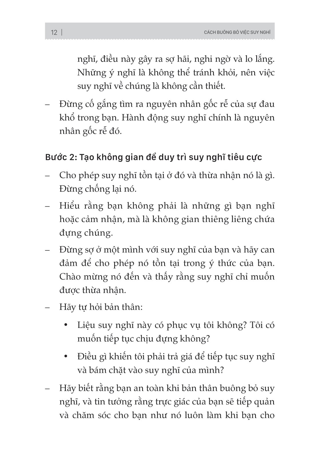 overthinking: loại bỏ bệnh lo âu và suy nghĩ quá nhiều - Ảnh 12