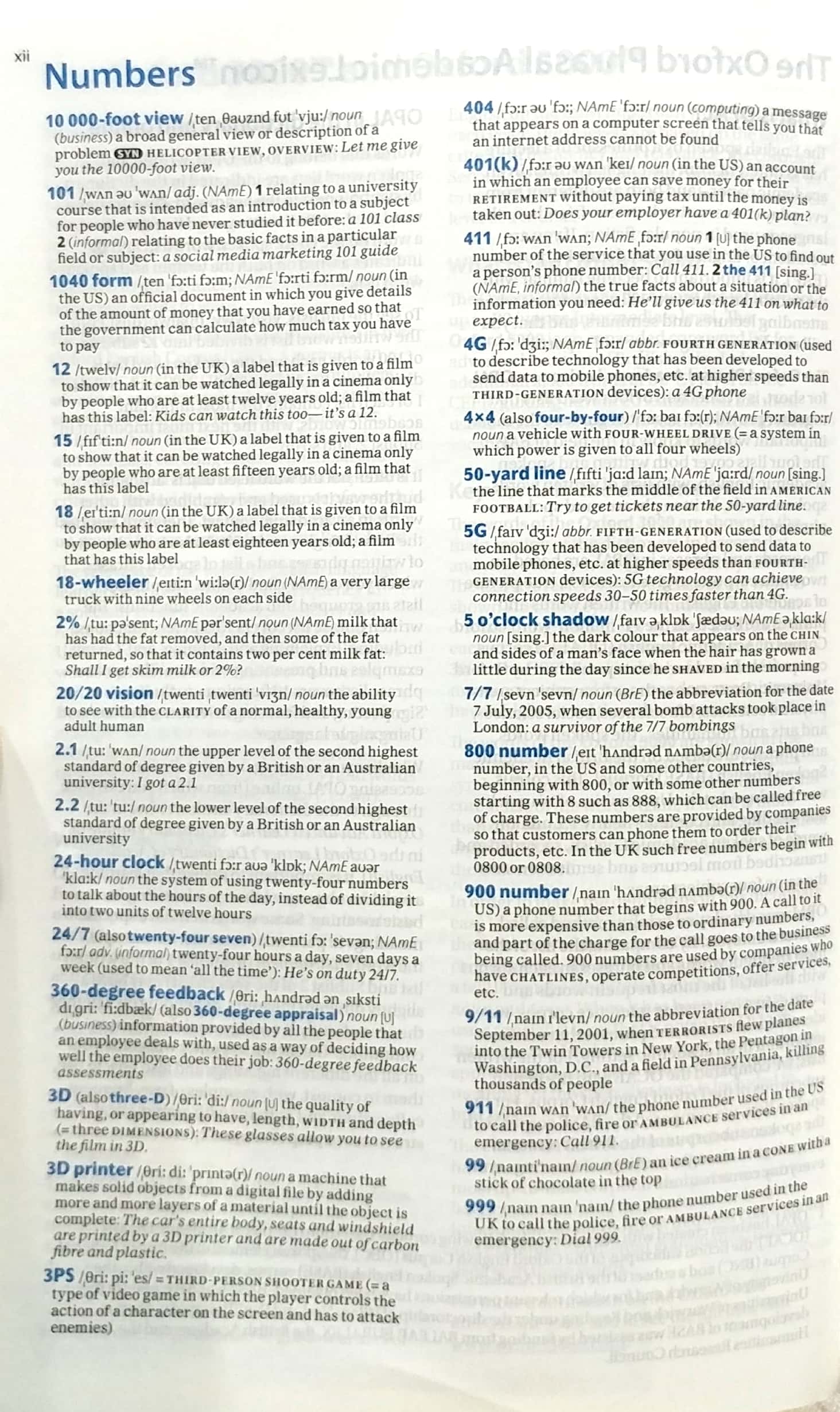 oxford advanced learner's dictionary: paperback - 10th edition (with 1 year's access to both premium online and app) - Ảnh 10