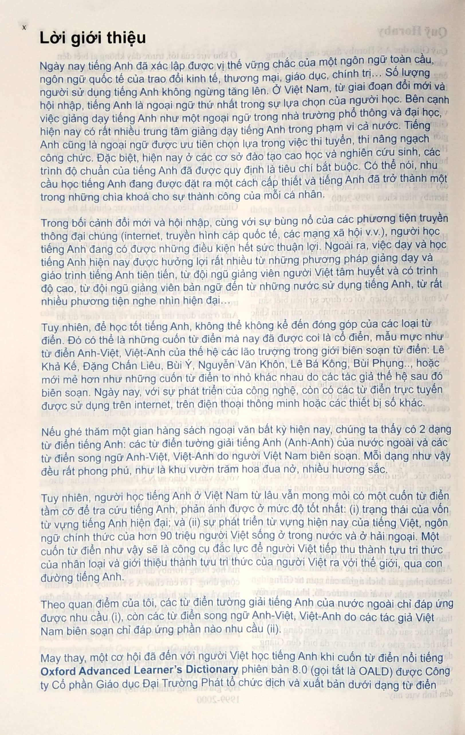 oxford advanced learner's dictionary with vietnamese translation (hardback) - Ảnh 4