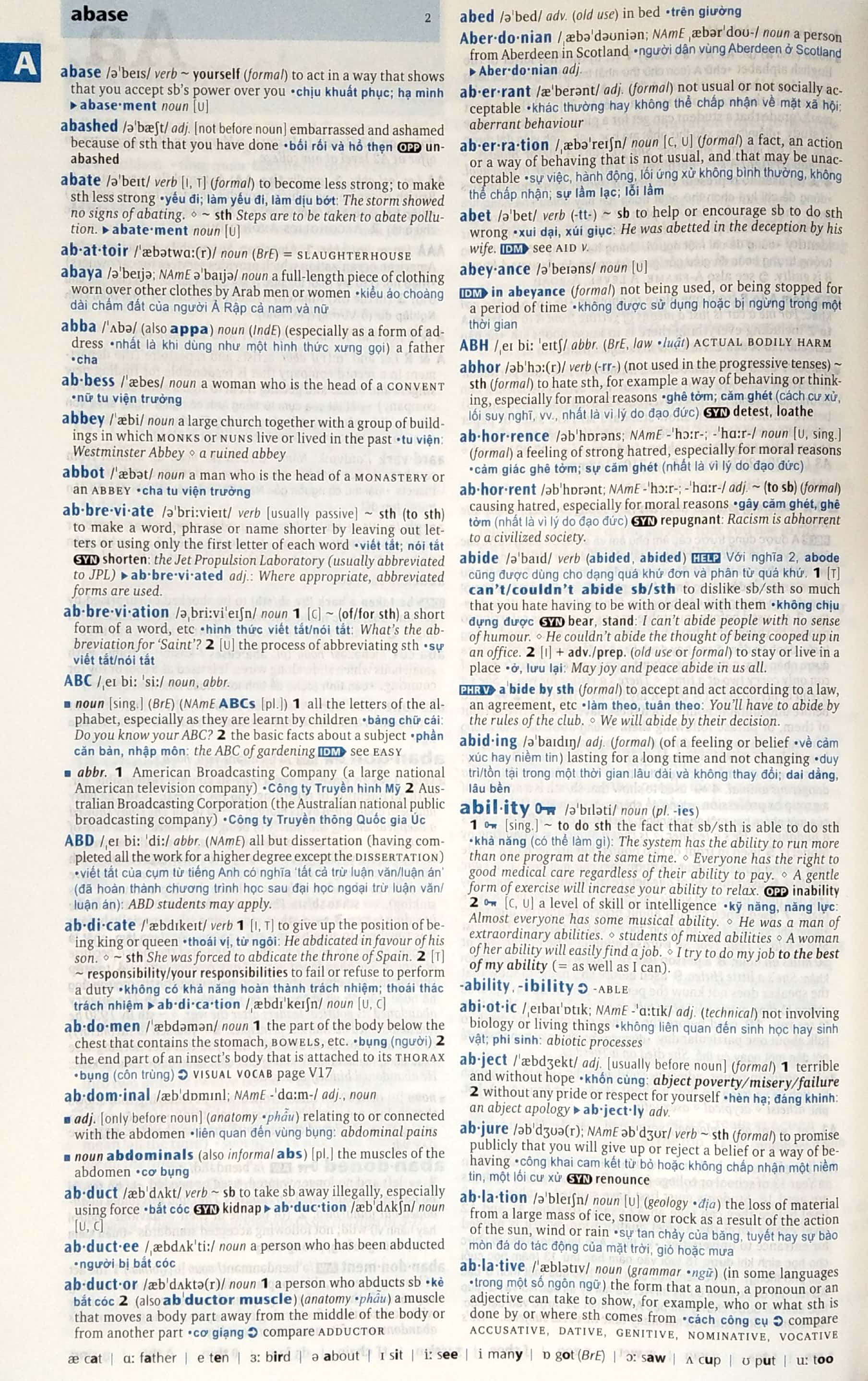 oxford advanced learner's dictionary with vietnamese translation (hardback) - Ảnh 6