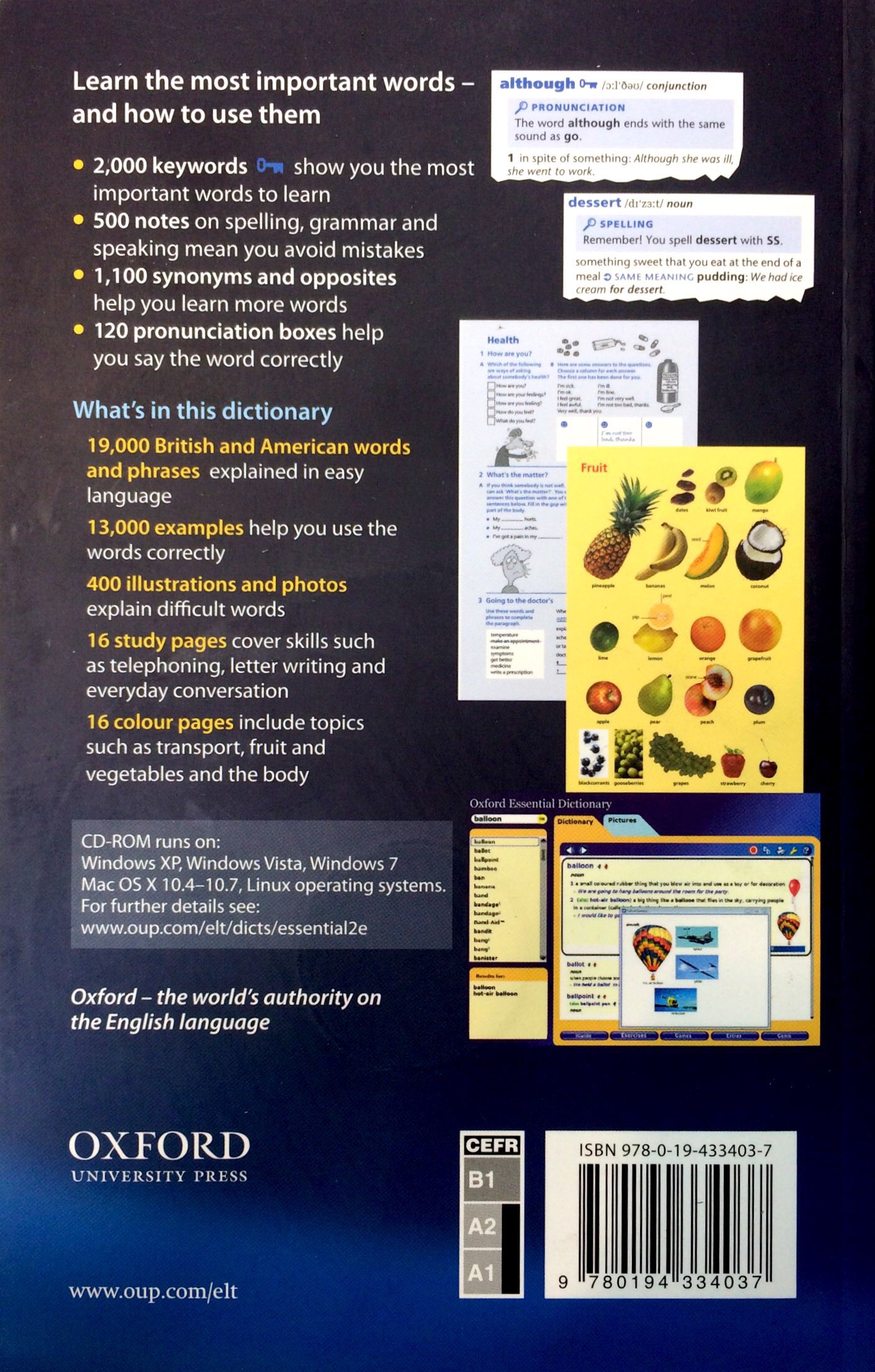 oxford essential dictionary - new ed - w/cd-rom - Ảnh 11