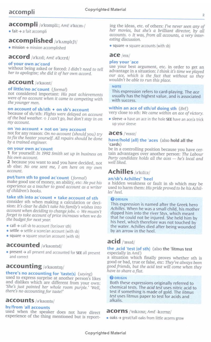 oxford idioms dictionary - Ảnh 7