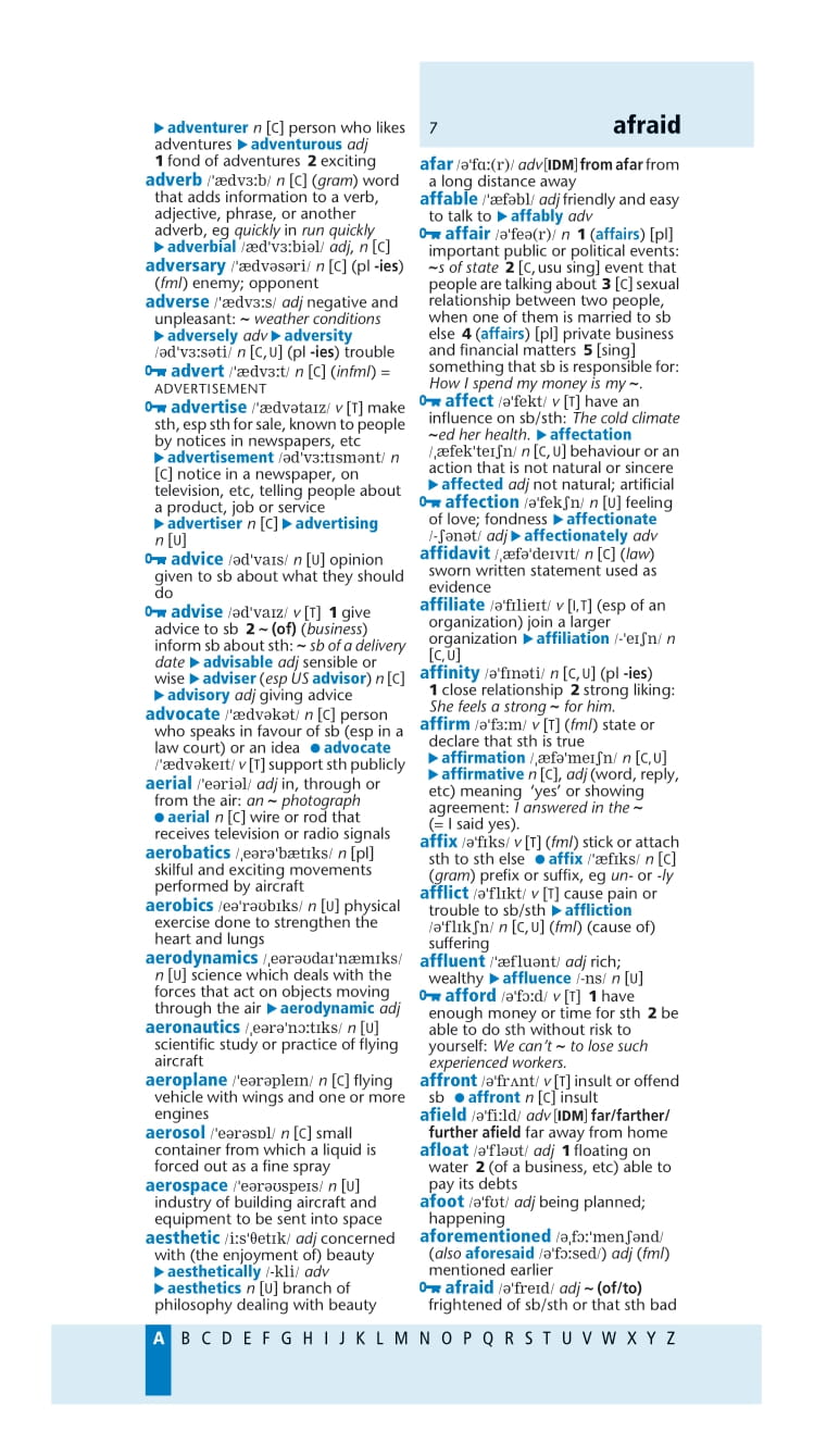 Oxford Learner's Pocket Dictionary - Fourth Edition - Ảnh 12