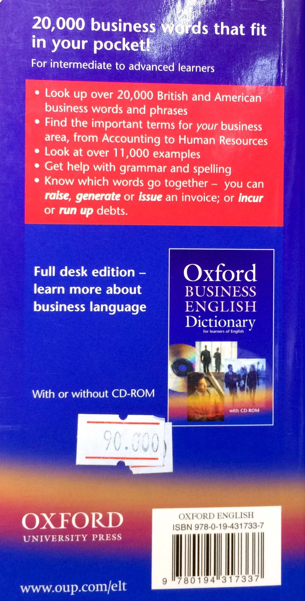 oxford learnerℹs pocket dictionary of business english - Ảnh 11