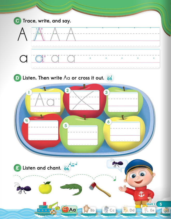 Oxford Phonics World 1 - The Alphabet - Student's Book - Ảnh 6