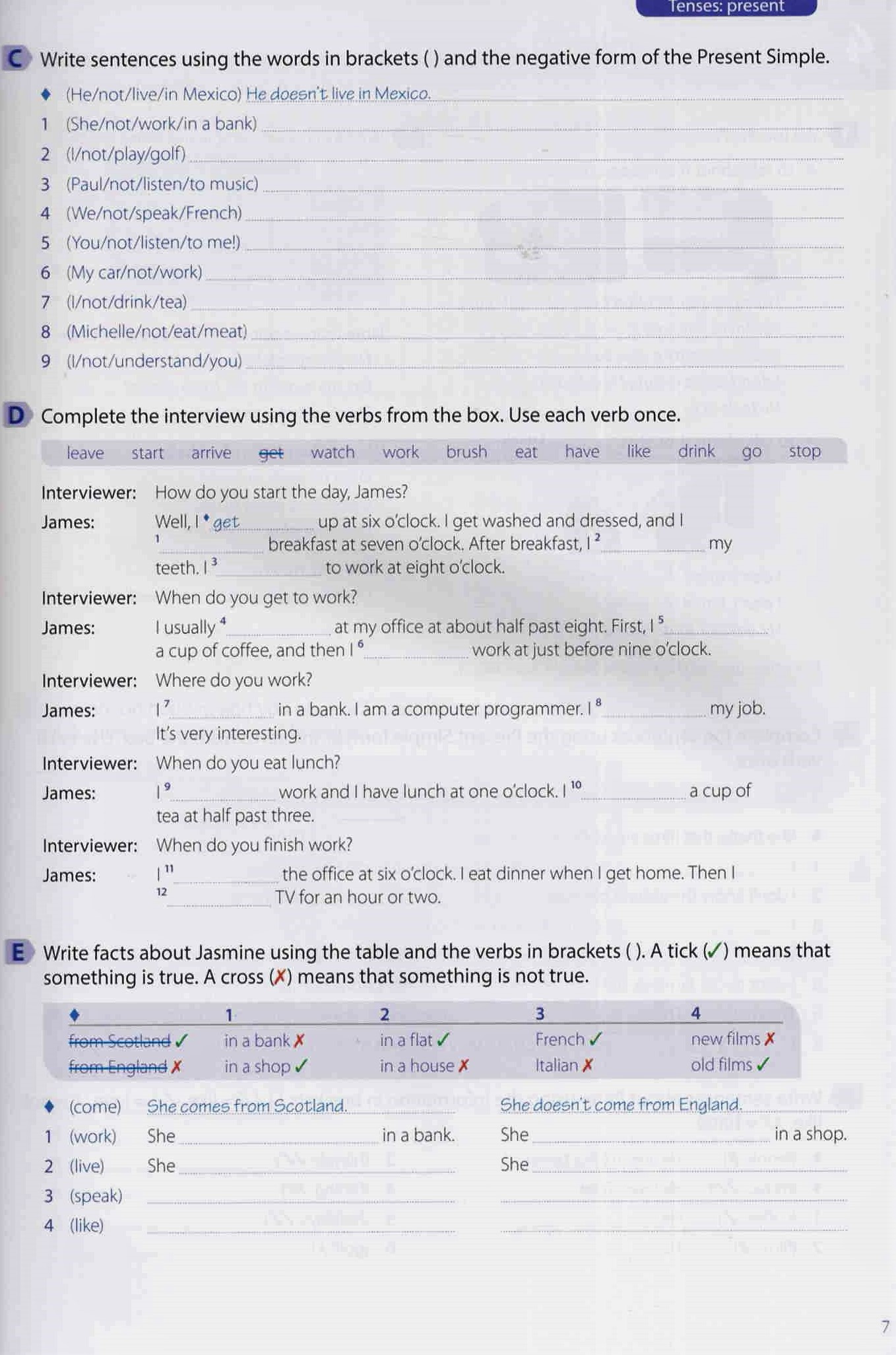 oxford practice grammar: basic: with key - Ảnh 10