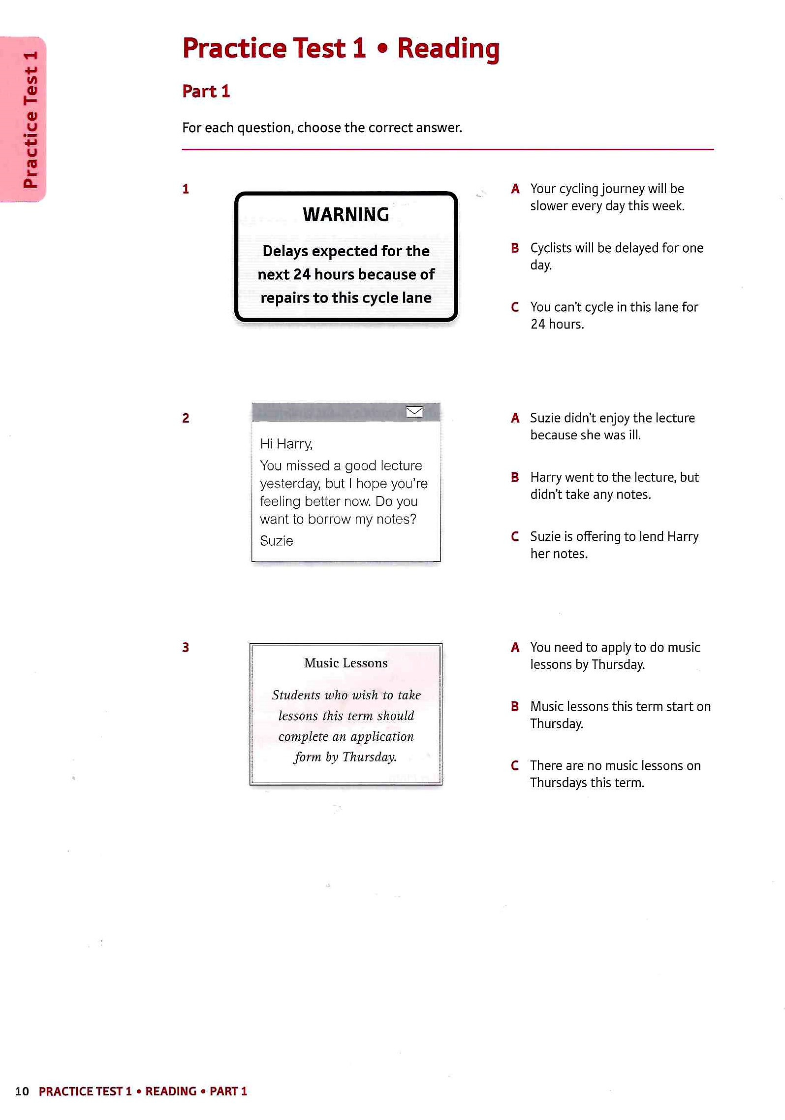 oxford preparation & practice for cambridge english preliminary exam trainer with key (speaking dvd, class audio cds) - Ảnh 5