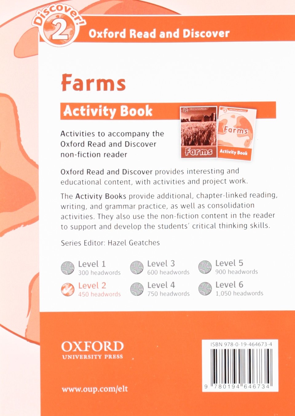 oxford read and discover: level 2: farms activity book - Ảnh 4