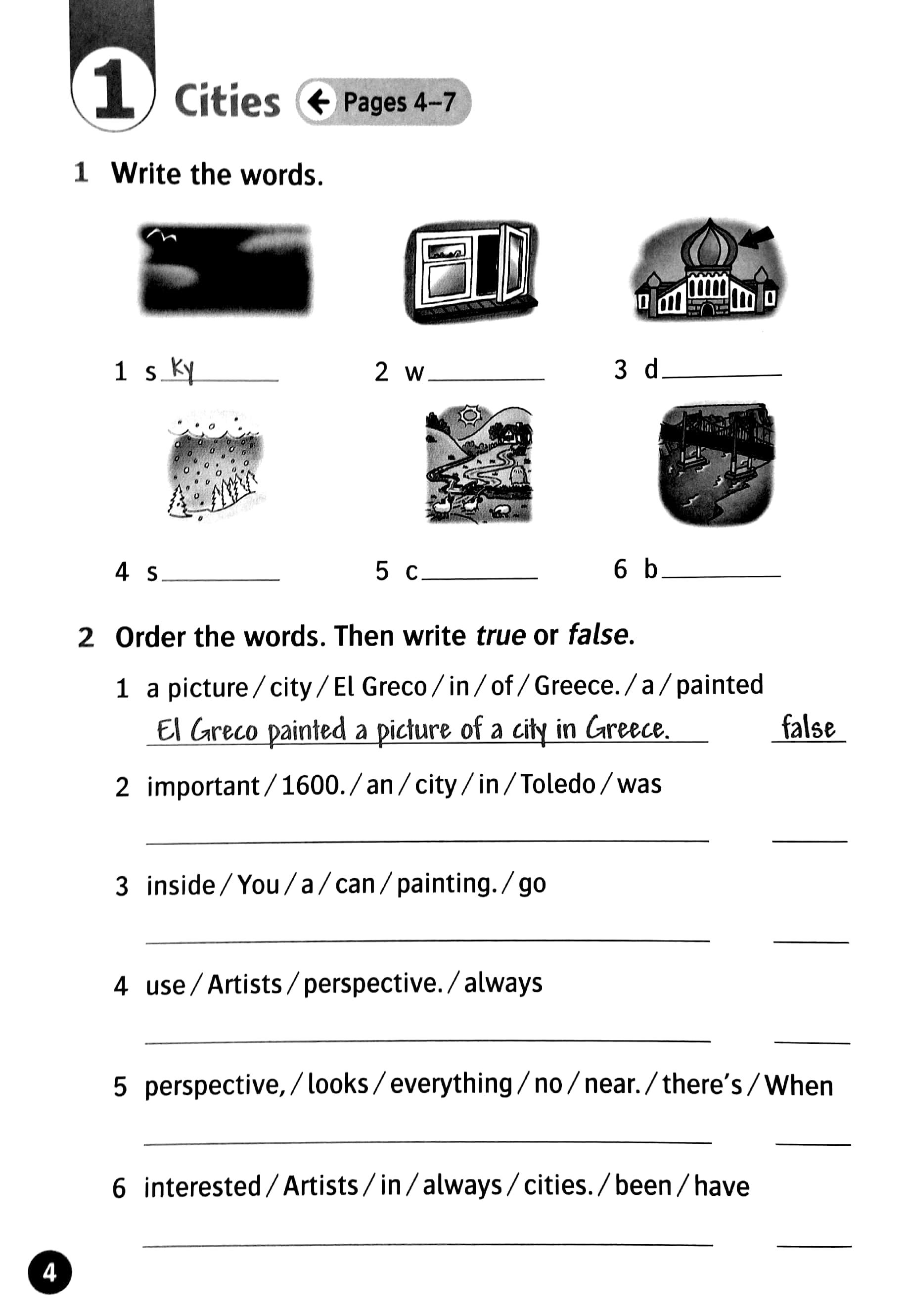 oxford read and discover: level 5: our world in art activity book - Ảnh 4