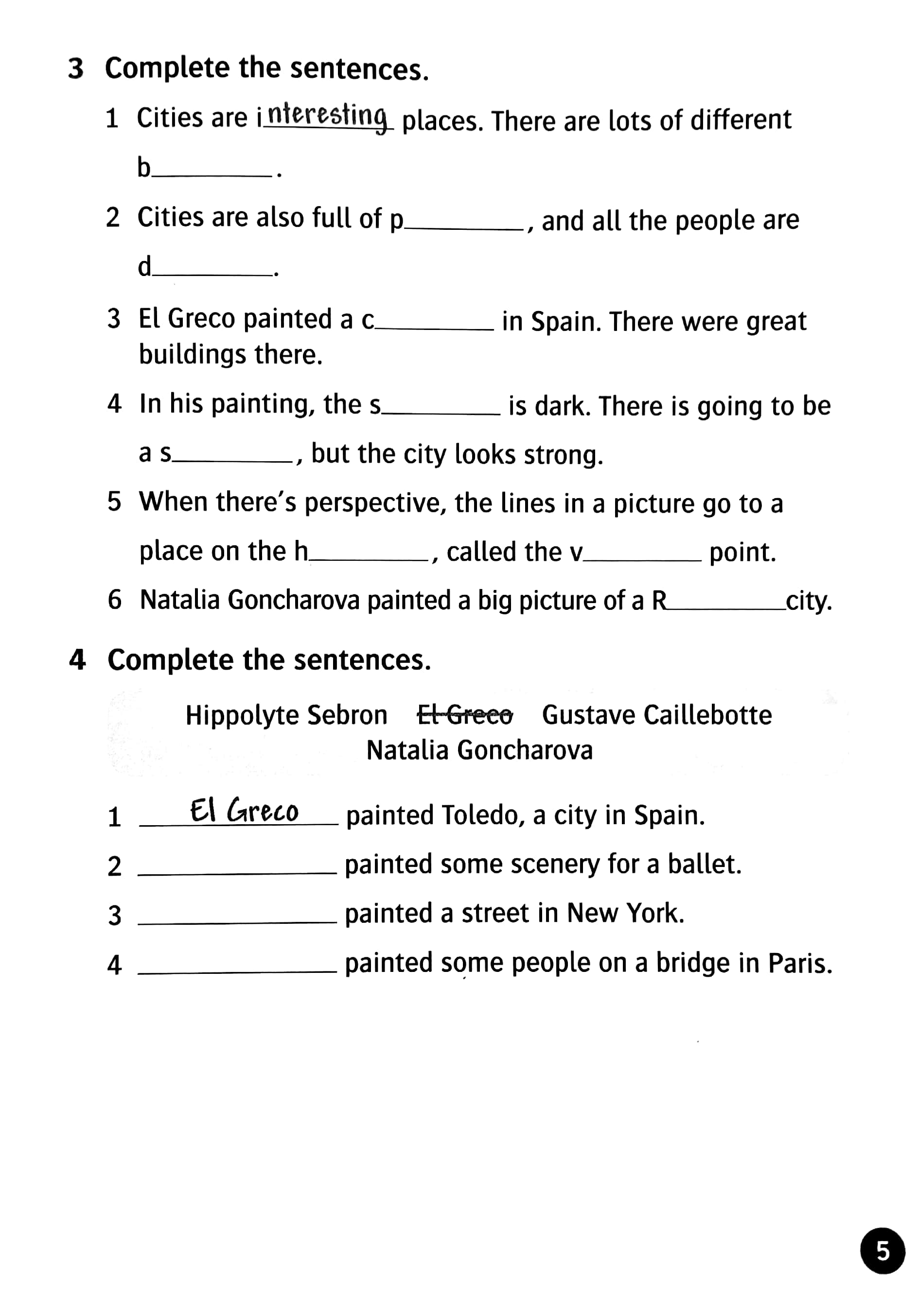 oxford read and discover: level 5: our world in art activity book - Ảnh 5