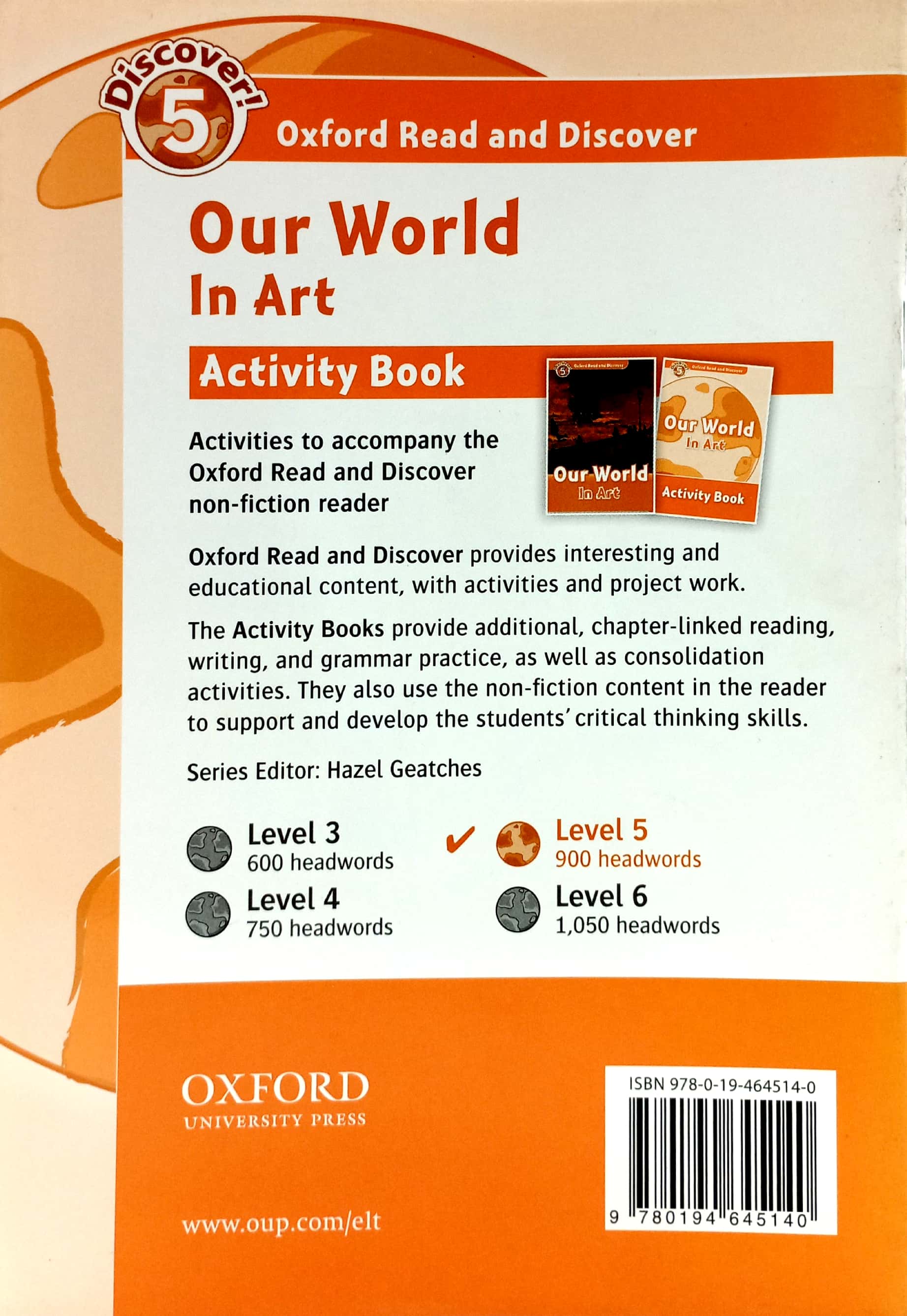 oxford read and discover: level 5: our world in art activity book - Ảnh 6
