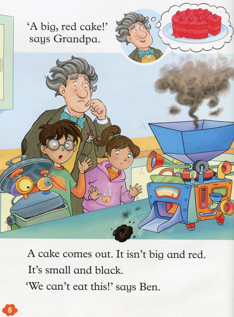 oxford read and imagine: beginner: the cake machine - Ảnh 5