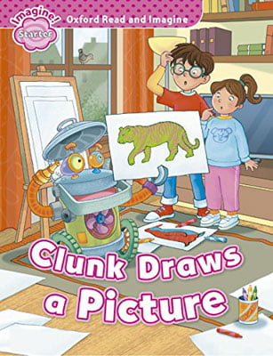 oxford read and imagine starter: clunk draws a picture - Ảnh 2