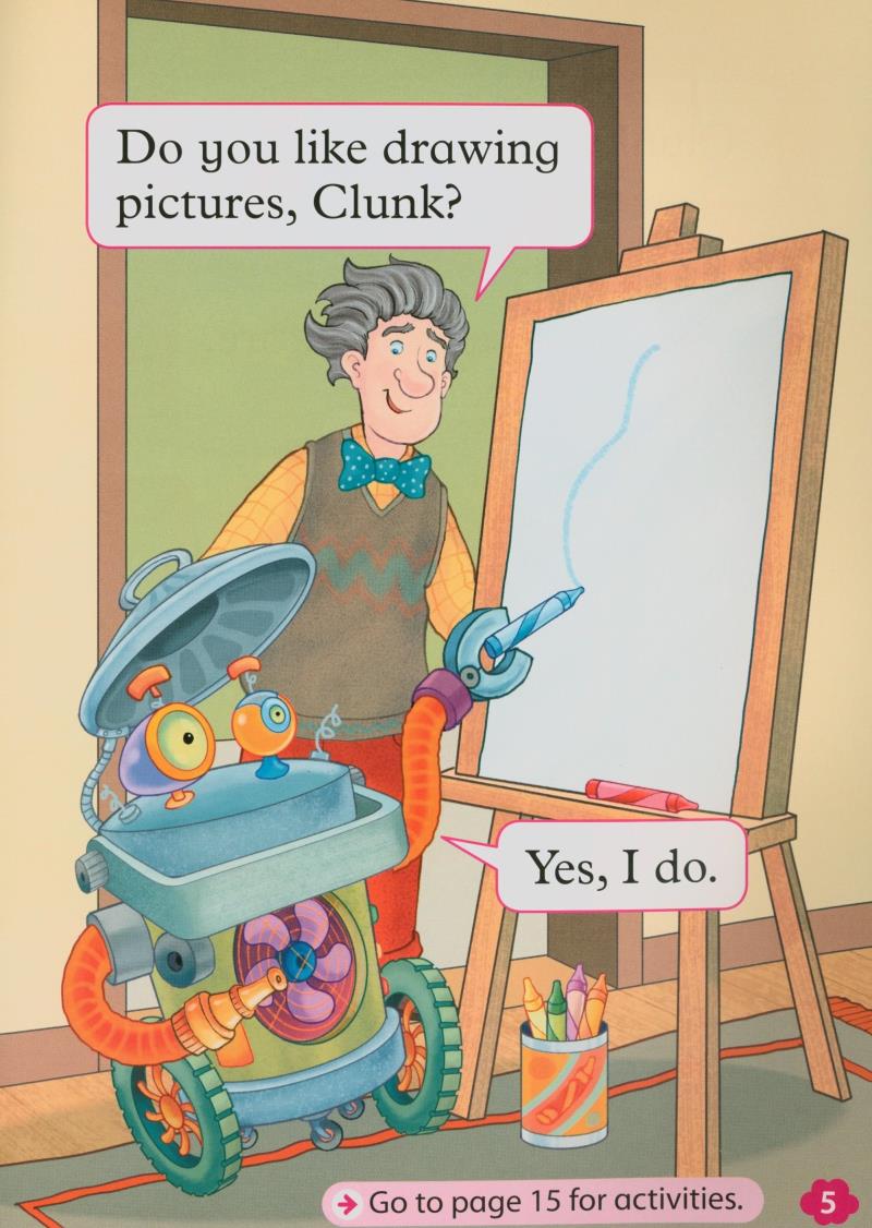 oxford read and imagine starter: clunk draws a picture - Ảnh 6