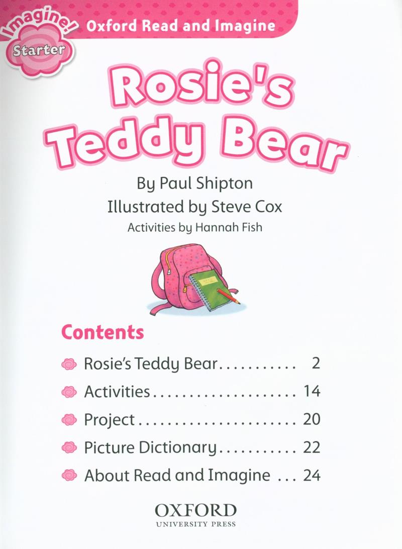 oxford read and imagine: starter: rosie's teddy bear - Ảnh 3