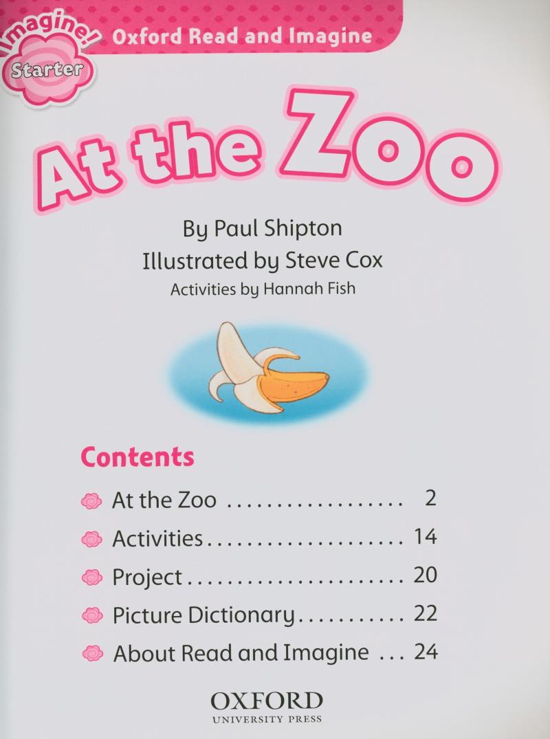 oxford read & imagine starter at the zoo - Ảnh 4
