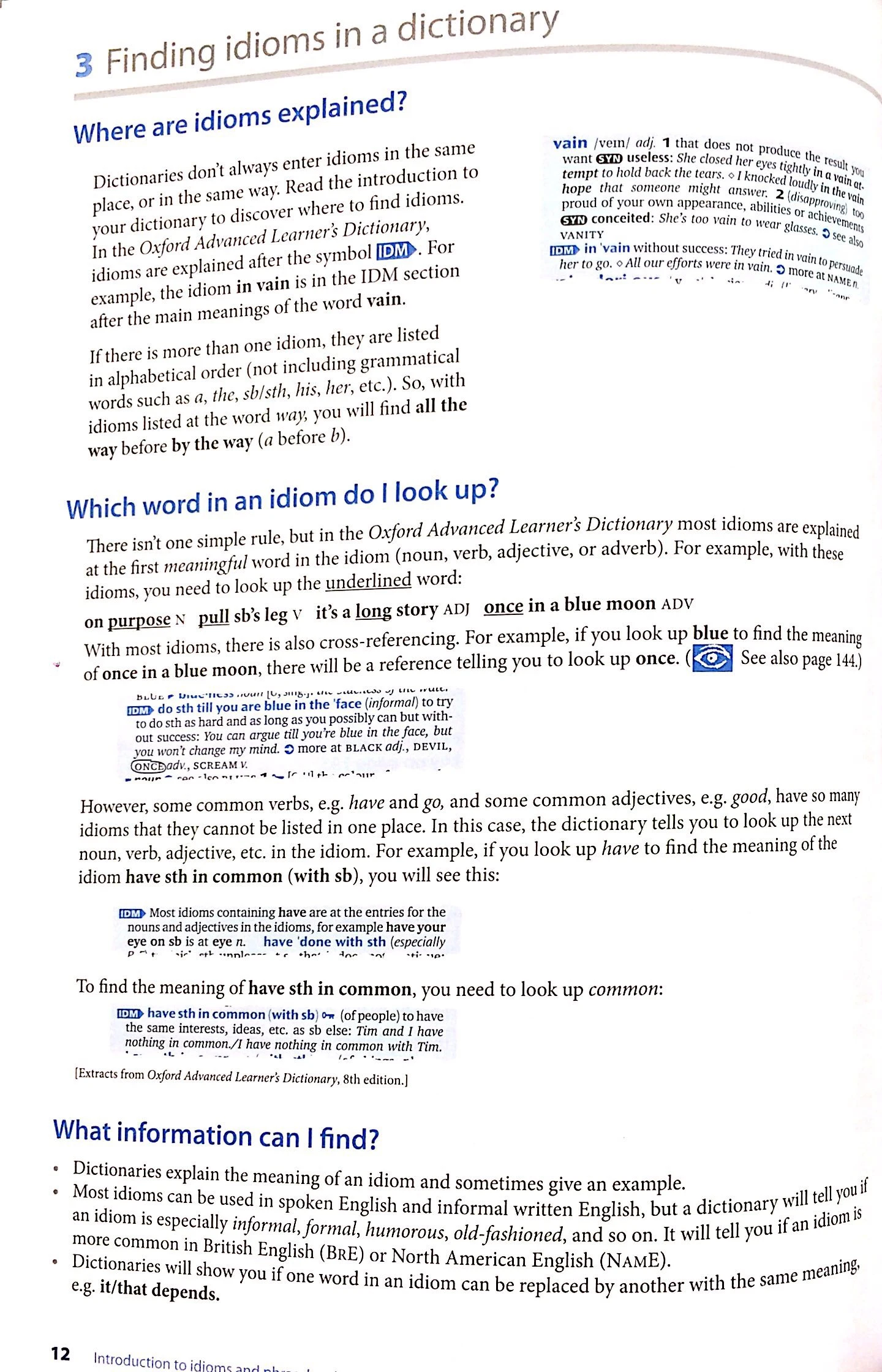 oxford word skills intermediate idioms and phrasal verbs - Ảnh 7