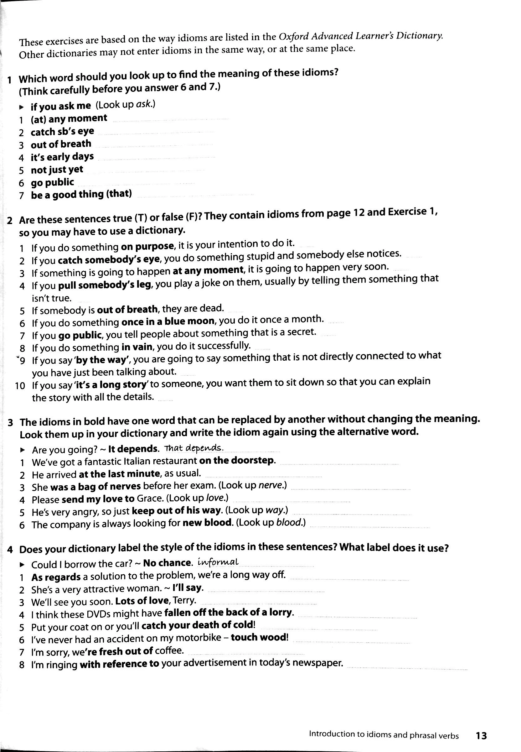 oxford word skills intermediate idioms and phrasal verbs - Ảnh 8