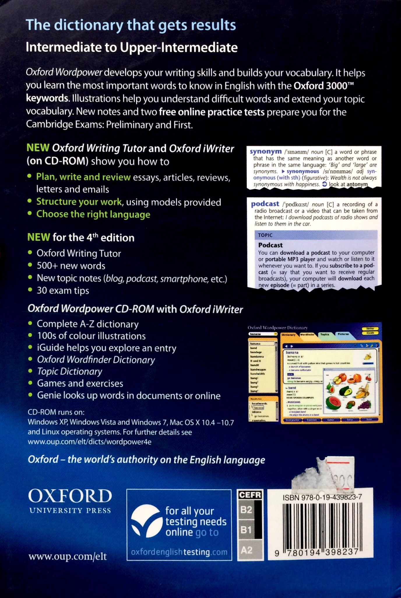oxford wordpower dictionary pack (with cd-rom) 4ed - Ảnh 22
