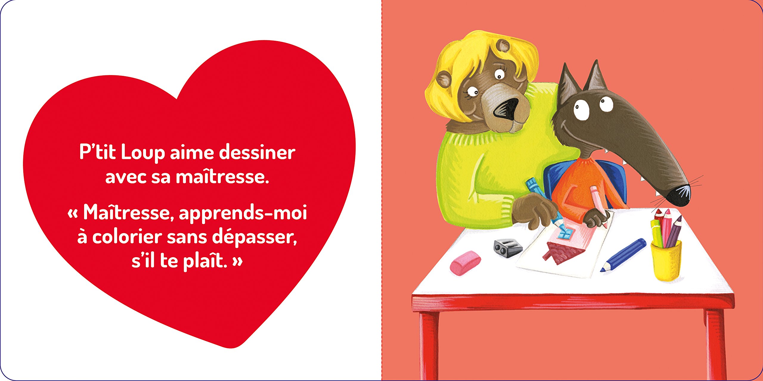 p'tit loup aime sa maîtresse - Ảnh 3