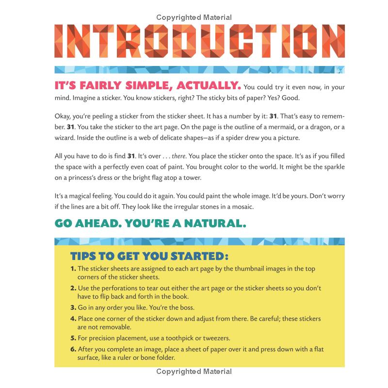 Paint By Sticker Kids: Unicorns And Magic: Create 10 Pictures One Sticker At A Time! - Ảnh 4