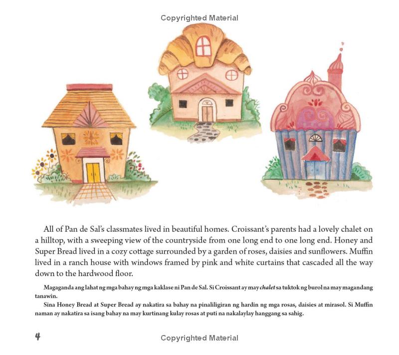 pan de sal saves the day (new bilingual english and tagalog edition) - Ảnh 7