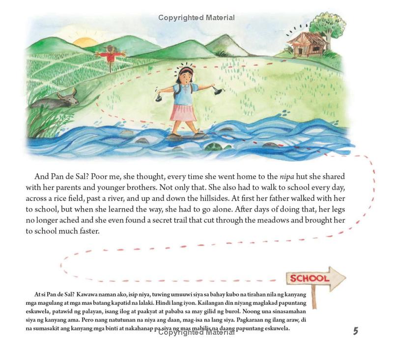 pan de sal saves the day (new bilingual english and tagalog edition) - Ảnh 8
