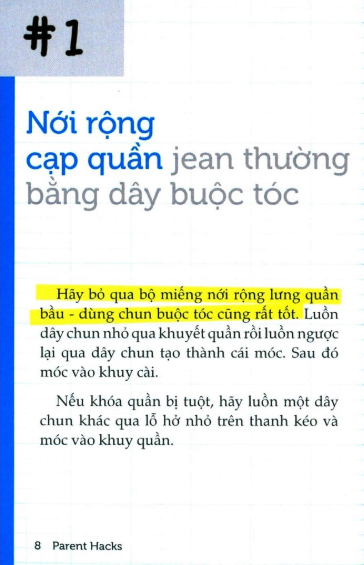parent hacks - 134 mẹo thông minh dành cho gia đình bạn - Ảnh 4