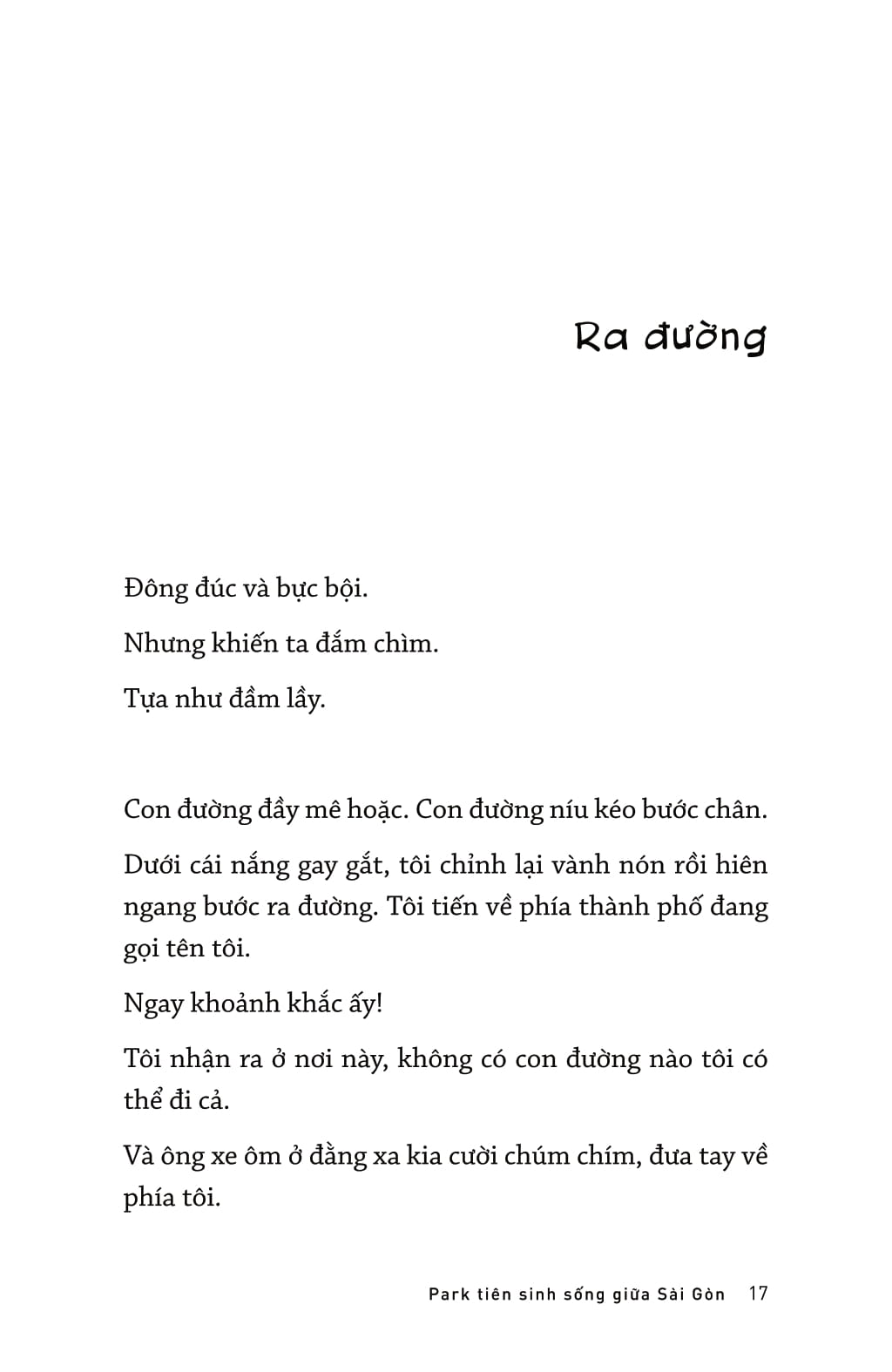 park tiên sinh sống giữa sài gòn - Ảnh 9