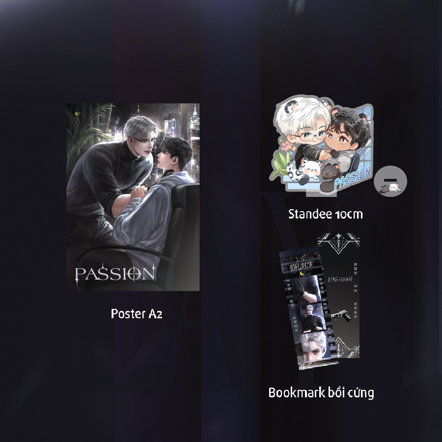 Passion - Tập 1 - Bản Đặc Biệt - Bìa Cứng - Tặng Kèm Bookmark + Trang Gác Màu + Standee + Poster A2 - Ảnh 4