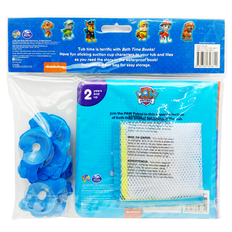 paw patrol bath time books (eva bag edition) - Ảnh 5