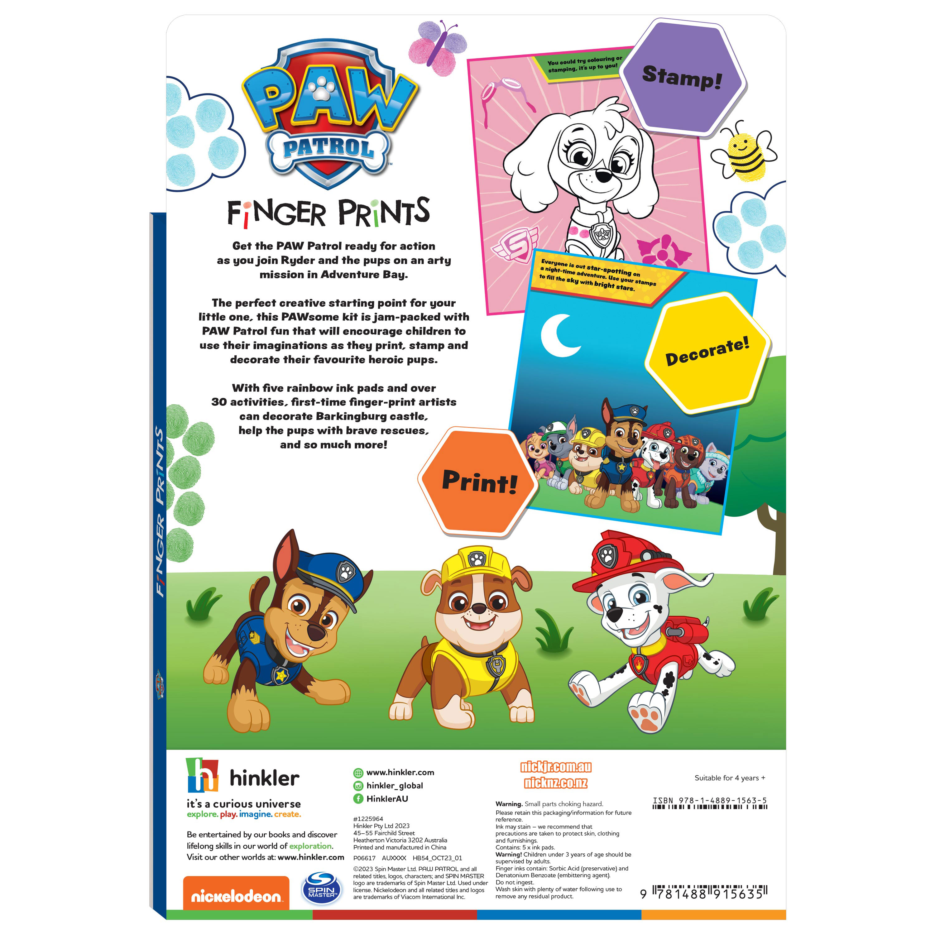 paw patrol finger prints - Ảnh 5