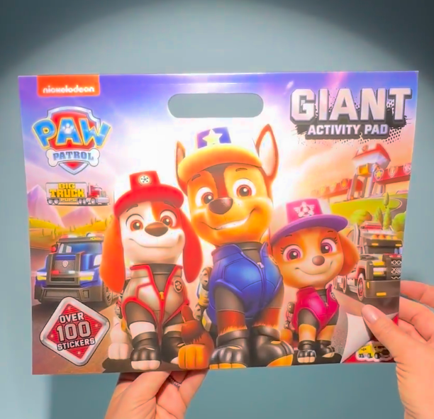 paw patrol - giant activity pad - big truck pups - Ảnh 3