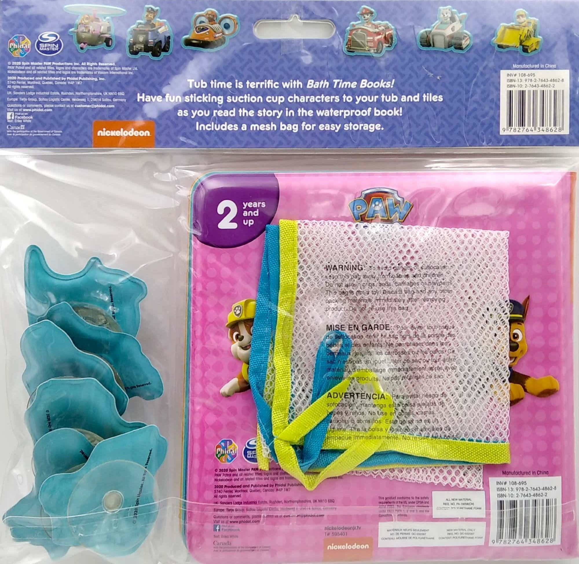 paw patrol girls bath time books (eva bag edition) - Ảnh 3