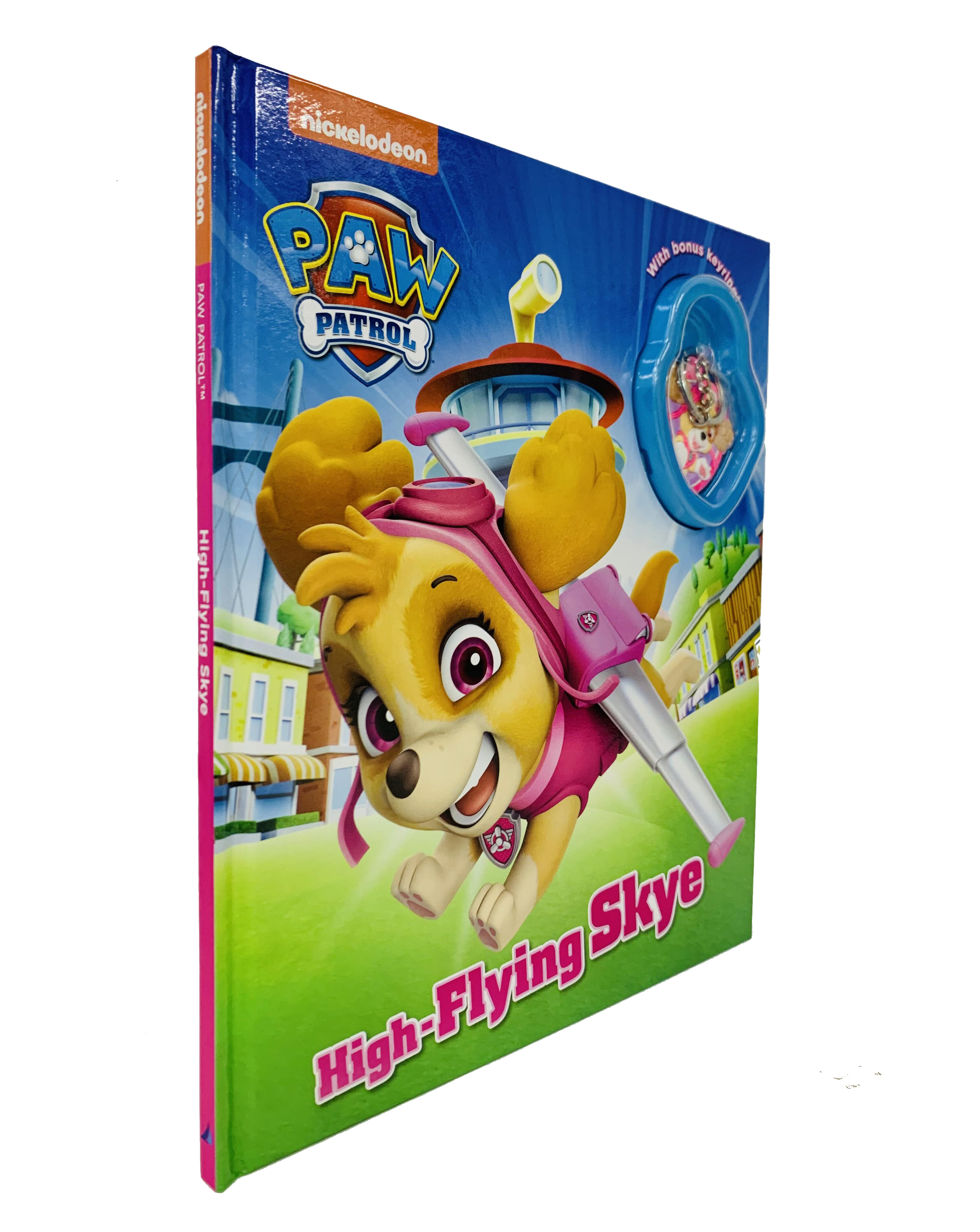 paw patrol high flying skye - storybook with bag tag - Ảnh 2