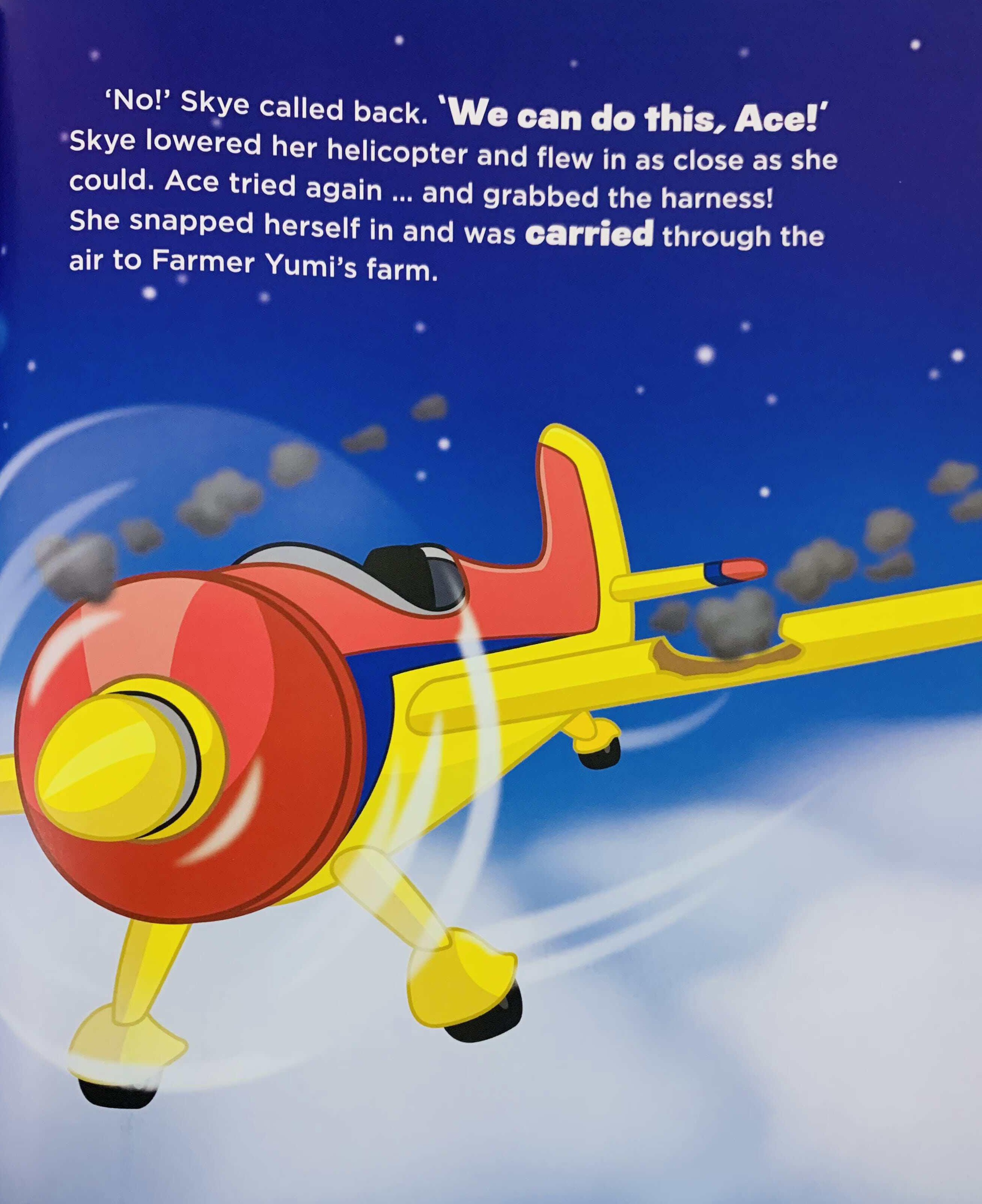 paw patrol high flying skye - storybook with bag tag - Ảnh 5