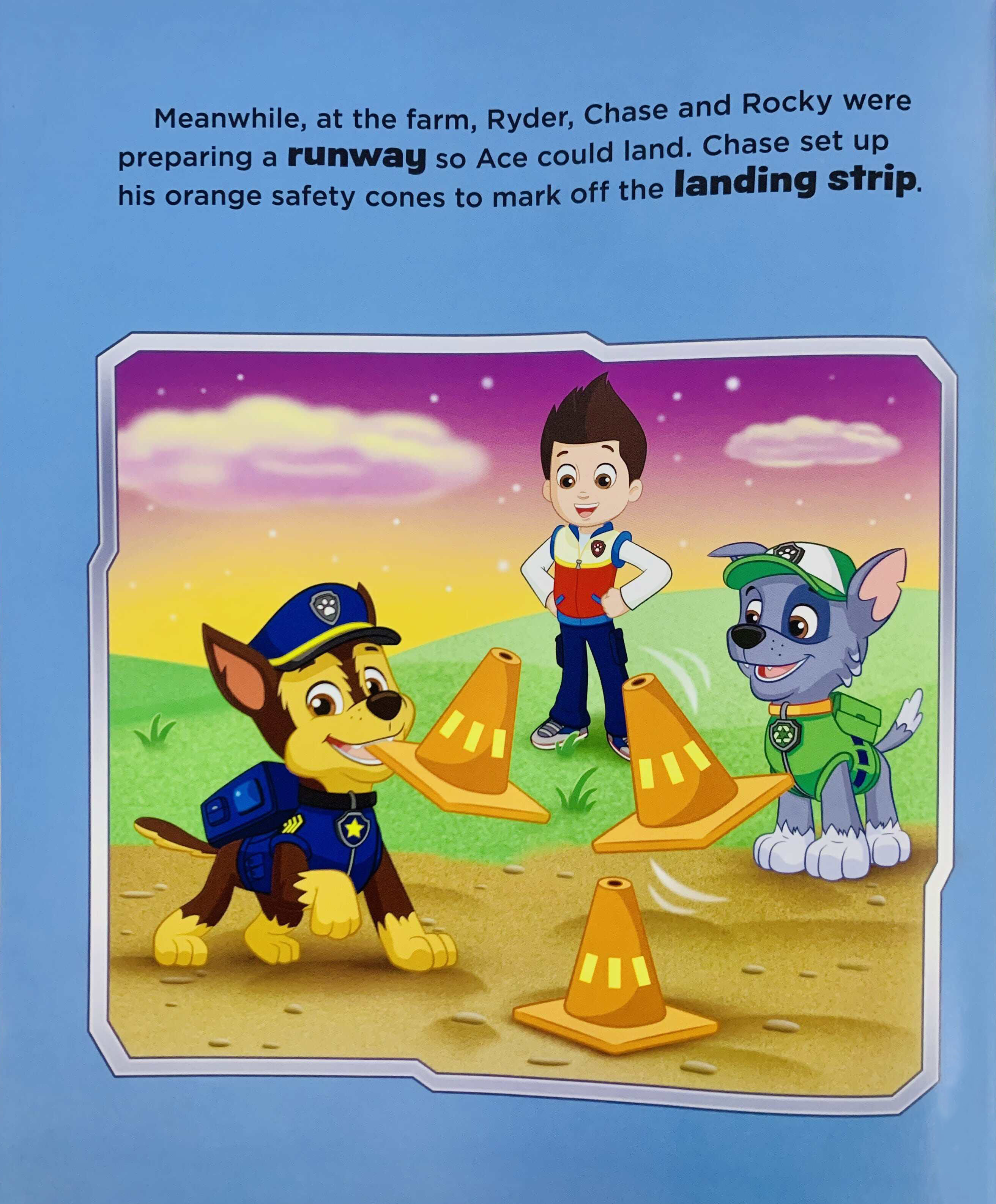 paw patrol high flying skye - storybook with bag tag - Ảnh 6