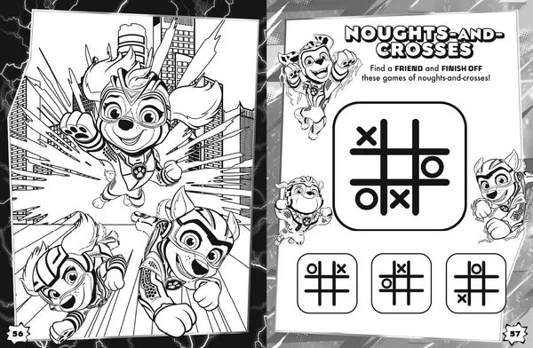 paw patrol - the mighty movie - mega colouring book - Ảnh 4