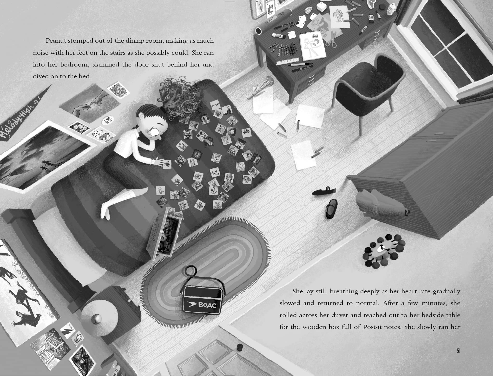 peanut jones and the illustrated city: from the creator of draw with rob - Ảnh 4