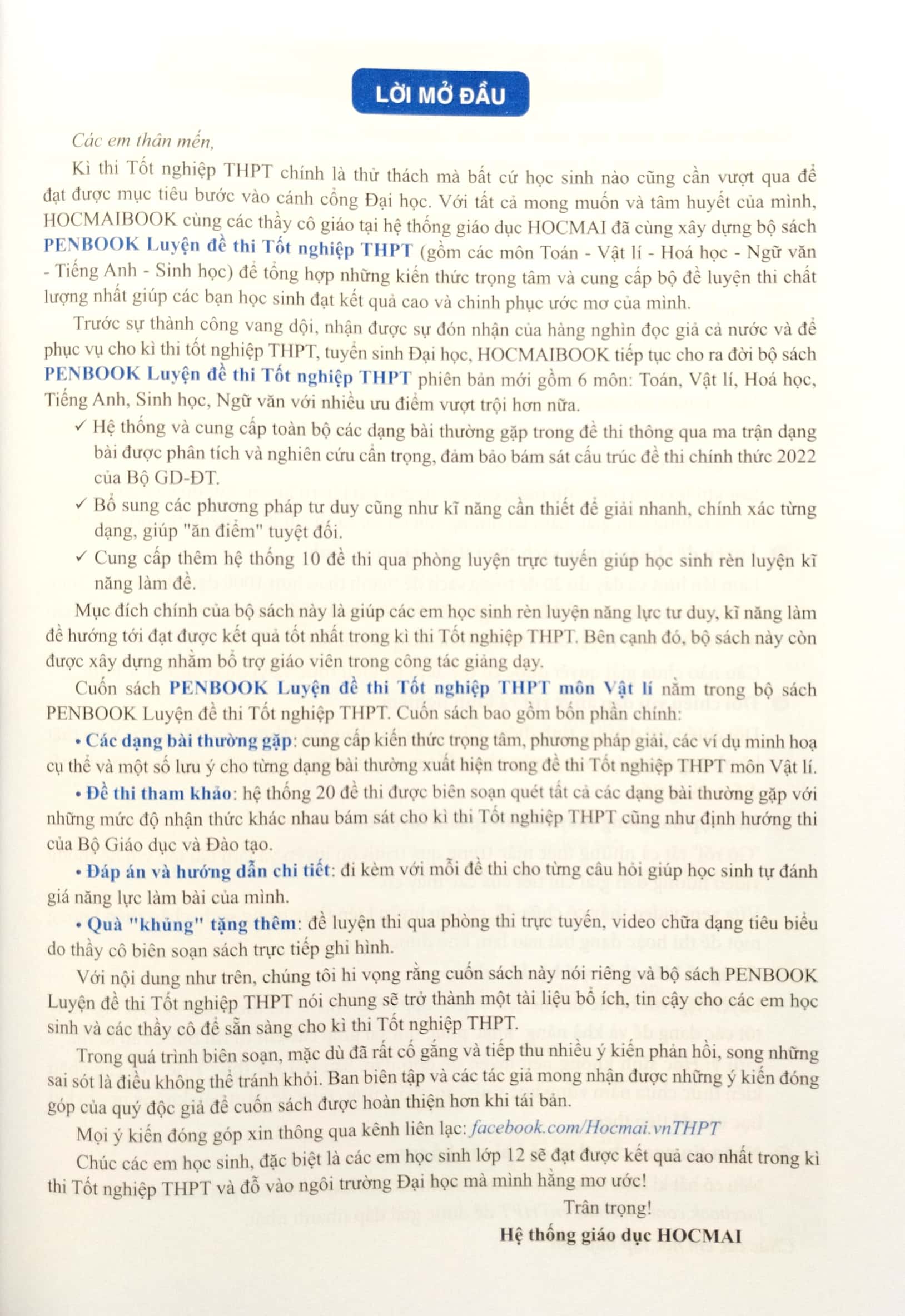 penbook - luyện đề thi tốt nghiệp thpt môn vật lí - Ảnh 3